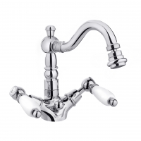 Змішувач для біде Emmevi Deco ceramica CR121614 з пробкою