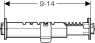 З'єднувальний елемент Geberit GIS 461.003.00.1