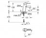 Смеситель для умывальника Grohe Concetto 2338510E