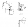 Смеситель для кухонной мойки Lidz CRM 46 78 008-3