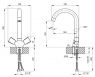 Смеситель для кухонной мойки Lidz CRM Mix 17 272-8