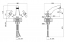 Смеситель для умывальника Lidz CRM 75 21 161F