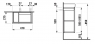 Тумба под умывальник Laufen Pro S 4.8300.2.095.463.1