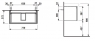 Тумба под умывальник Laufen Pro N 4.8305.7.095.463.1