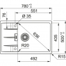 Мойка кухонная Franke Centro CNG 611-78 XL 114.0630.436