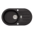 Кухонна мийка Axis Group Malibu 30 (1.102.211.10) Black 10 Кухонна мийка Axis Group Malibu 30 (1.102.211.10) Black 10