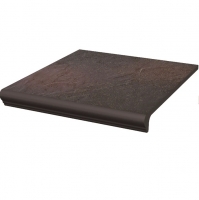 Сходинка з капіносом пряма Ceramika Paradyz Semir Rosa 30x33 код 4494 