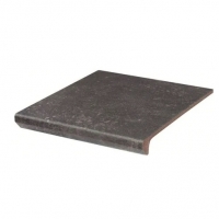 Сходинка з капіносом пряма Ceramika Paradyz Viano Antracite 30x33 код 1152 