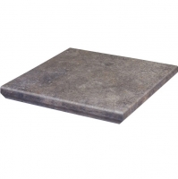 Сходинка з капіносом кутова Ceramika Paradyz Viano Grys 33x33 код 1312 