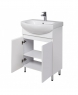 Тумба підлогова Мойдодир Focus-60 з умивальником Runa 60 білий глянсовий