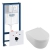 Інсталяція Grohe Rapid SL 38929000 клавіша Arena Cosmopolitan + Унітаз підвісний Villeroy&Boch 5656HR01 AVENTO з кришкою QuickRelease/SoftClosing