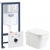Інсталяція Grohe Rapid SL 38929000 клавіша Arena Cosmopolitan + Унітаз підвісний DEVIT UP 3020120 Clean Pro з кришкою soft-close quick-fix UP
