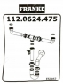 Сифон для двочашової мийки Franke 112.0624.475