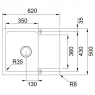 Мийка кухонна Franke Orion OID 611-62 143.0671.750