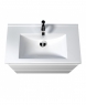 Тумба підвісна Мойдодир SORRENTO-80-A білий глянсовий з умивальником Creavit Su-80