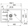 Мийка кухонна Franke Centro CNG 611-78 XL 114.0701.819