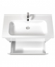 Тумба підвісна Мойдодир PALERMO-100-U білий глянсовий з умивальником Creavit ID-100