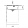 Мийка кухонна Franke Maris MRG 610-52 TL 114.0668.817 бежевий