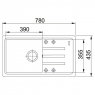 Мийка кухонна Franke Malta BSG 611-78 114.0575.041 сірий камінь