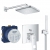 Набір для комплектації душу Grohe Eurocube з Tempesta Cube 250 UA26415SC3 Набір для комплектації душу Grohe Eurocube з Tempesta Cube 250 UA26415SC3