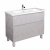 Тумба підвісна Мойдодир PALERMO-100-U Light Concrete бетон світлий з умивальником Creavit Su-100 Тумба підвісна Мойдодир PALERMO-100-U Light Concrete бетон світлий з умивальником Creavit Su-100