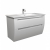 Тумба підвісна Мойдодир TREND-100-A з умивальником Creavit Su-100 біла