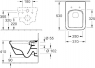 Інсталяція Villeroy&Boch 92246100 VICONNECT + Унітаз підвісний Villeroy&Boch 5685HR01 OMNIA ARCHITECTURA з кришкою