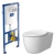 Інсталяція Villeroy&Boch 92246100 VICONNECT + Унітаз підвісний Devit 3020155W ACQUA NEW з кришкою soft-close, quickfix