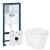 Інсталяція Grohe Rapid SL 38929000 клавіша Arena Cosmopolitan + Унітаз підвісний безобідковий Primera 8320020 TOPIC з кришкою Інсталяція Grohe Rapid SL 38929000 клавіша Arena Cosmopolitan + Унітаз підвісний безобідковий Primera 8320020 TOPIC з кришкою