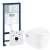 Інсталяція Grohe Rapid SL 38929000 клавіша Arena Cosmopolitan + Унітаз підвісний Primera 8220022 GRAND з кришкою Soft close Інсталяція Grohe Rapid SL 38929000 клавіша Arena Cosmopolitan + Унітаз підвісний Primera 8220022 GRAND з кришкою Soft close