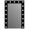 Гримерное зеркало J-mirror Hollywood Color 100x70 см