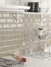 Плитка стінова Golden Tile 46R061 Metrotiles Оливковий 10x20 код 8659
