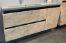 Тумба з умивальником Fancy Marble Cyprus 125 L/R Шпон