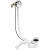 Сифон для ванны Viega Simplex Trio 593186 слив-перелив Сифон для ванны Viega Simplex Trio 593186 слив-перелив