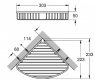 Полочка угловая решетчатая Grohe Cosmopolitan 40663001