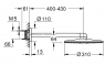 Верхний душ Grohe Rainshower Smartactive 310 26475AL0