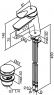 Смеситель для умывальника Damixa Clover 608470000