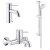 Комплект змішувачів для ванни 3 в 1 Grohe BauClassic 123868S Комплект змішувачів для ванни 3 в 1 Grohe BauClassic 123868S