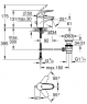 Смеситель для умывальника Grohe Euroeco 23262000