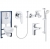 Мега набор Grohe Mega Bundle BauFlow 39418MB1 Мега набор Grohe Mega Bundle BauFlow 39418MB1