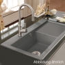 Мойка кухонная Villeroy&Boch Subway 671801KT White Pearl Белый жемчуг