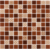 Мозаїка Котто Кераміка GM 4054 C3 Brown D-Brown M-Structure 300x300x4 
