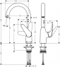 Смеситель для мойки Hansgrohe Focus M42 71802000