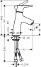 Смеситель для умывальника Hansgrohe Talis S 72015000 LowFlow