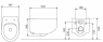 Унитаз подвесной AeT Dot 2.0 S555TOROV6100 с сидением Soft-Close & TakeOff