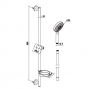Душовий комплект Damixa Kudos Plus 760100800