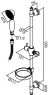 Душевой комплект Damixa Tradition 765110000