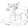 Витяжка кухонна Franke Crystal Touch FCR 925 TC BK/XS NG 325.0654.002