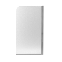 Штора на ванну Qtap Standard STDCRM407513APR 75x140 см