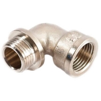 Коліно латунне нікельоване General Fittings 1" ВН 270024N101000A